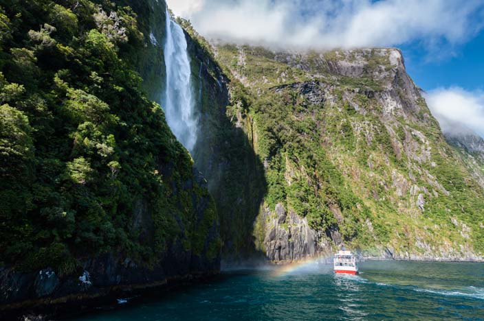Wasserfall-Milford-Sound-Neuseeland2