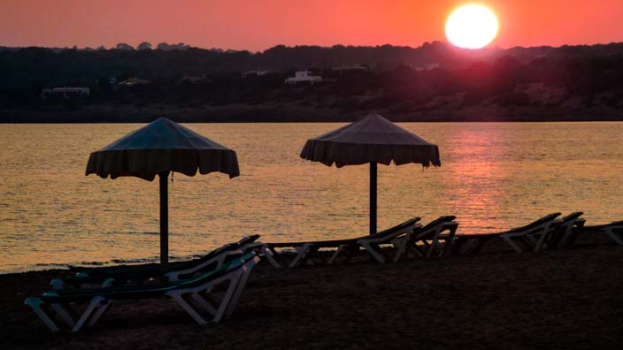 Wohin verreisen im Juni - Formentera Sonnenuntergang