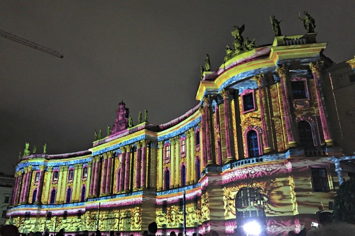 Festival of Lights Berlin 2015 Humboldt Universität