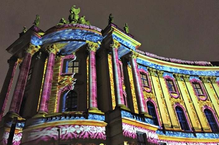 Festival of Lights Berlin 2015 Humboldt Universität