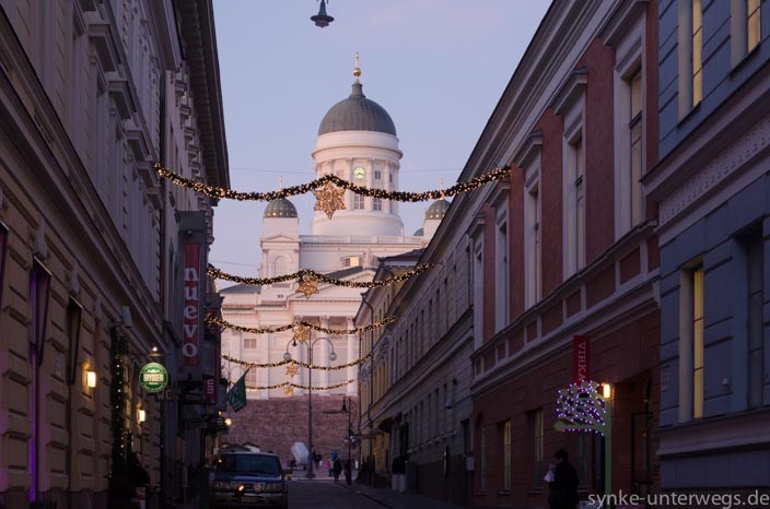 Vorweihnachtszeit in Helsinki
