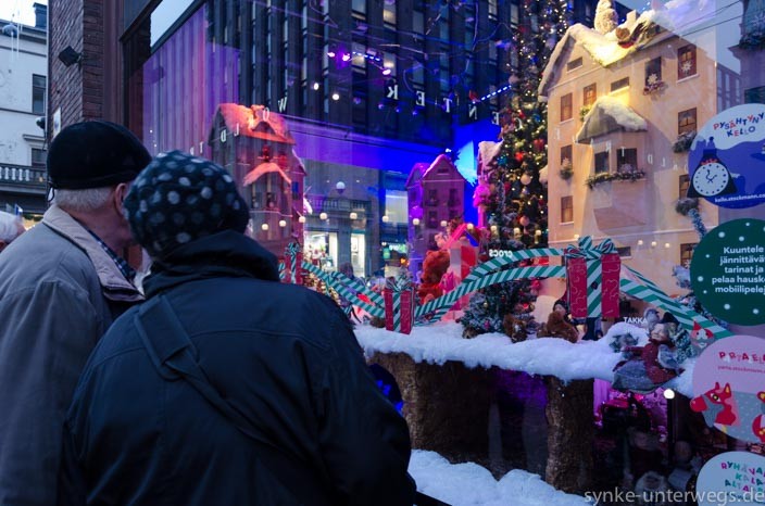 Vorweihnachtszeit in Helsinki