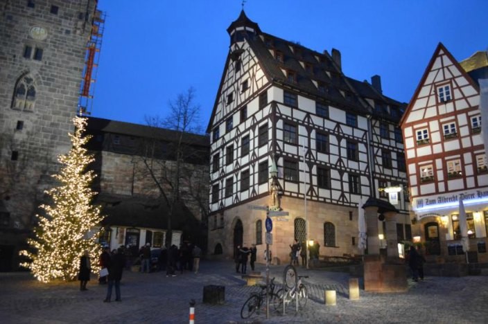 Vorweihnachtszeit in Nürnberg Altstadt