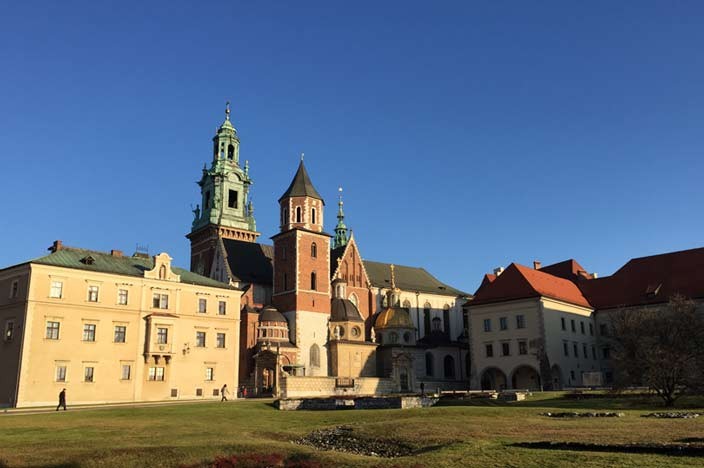 Sehenswürdigkeiten Krakau Schloss Wawel