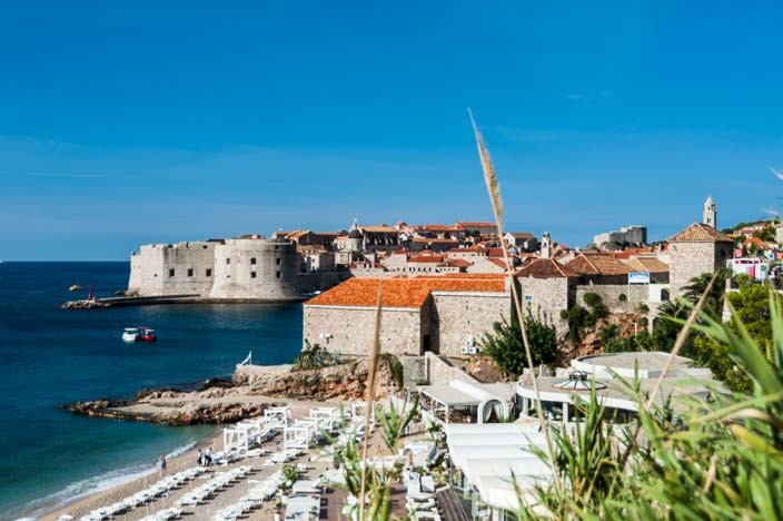 Dubrovnik Kroatien mit dem Auto