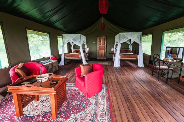 Tansania Rundreise Ngorongoro Wild Camp