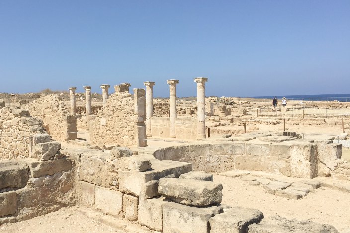 Zypern Urlaub Ausgrabungsstätte Paphos