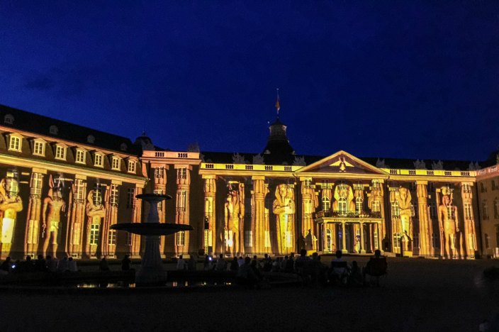 Perfektes Wochenende in Karlsruhe Schlosslichtspiele2016