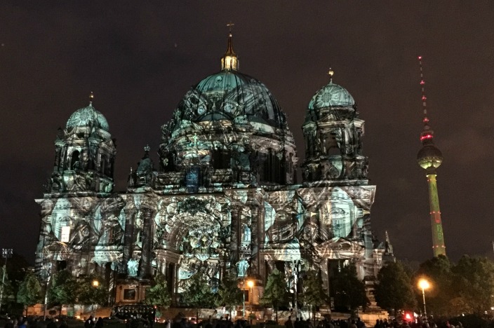 Festival of Lights 2016 / Berlin leuchtet 2016 Berliner Dom / Fernsehturm