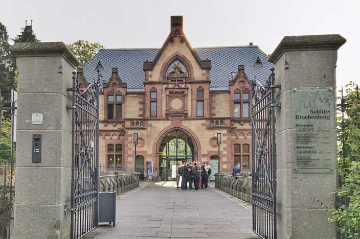 Schloss Drachenburg Eingang