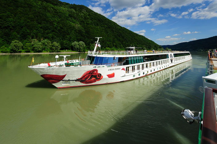 Flusskreuzfahrt Donau Ablegen in Engelhartszell