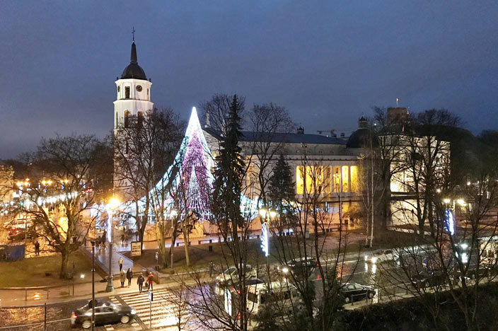 Aussicht Kempinski Hotel Cathedral Square Vilnius