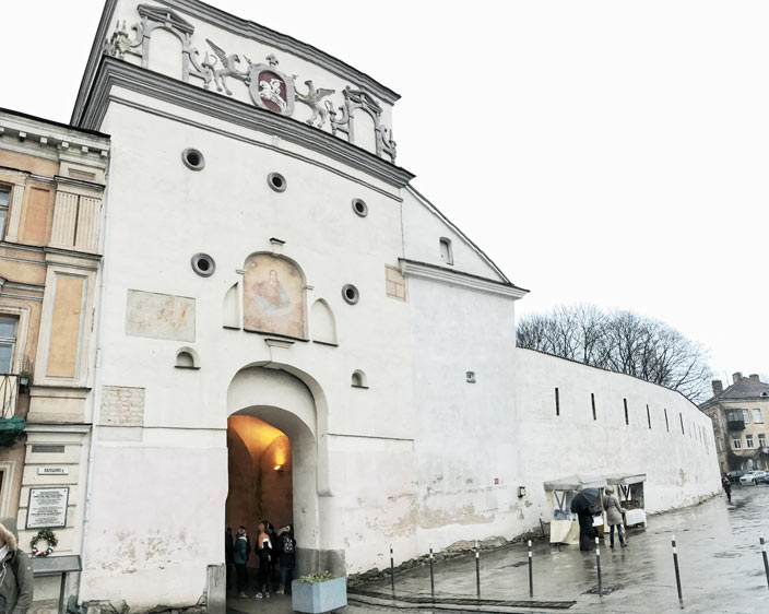 Vilnius Sehenswürdigkeiten: Tor der Morgenröte und Stadtmauer