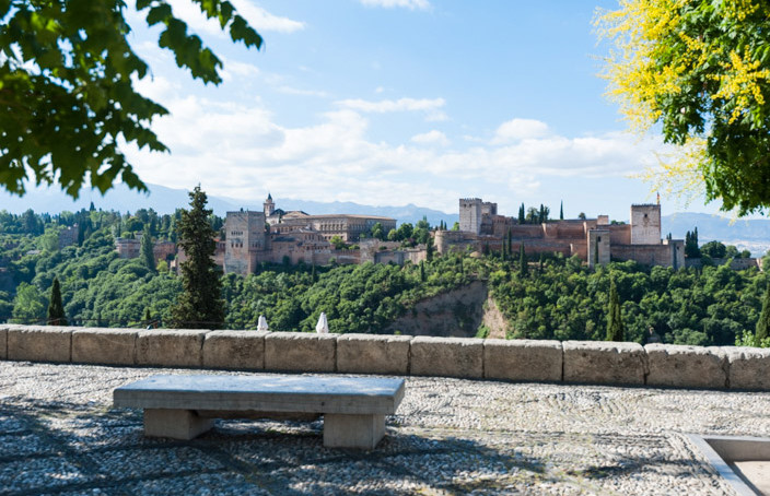 Granada Alhambra Mirador de San Nicolas