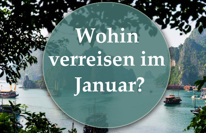 Wohin verreisen im Januar