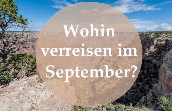 wohin verreisen im September