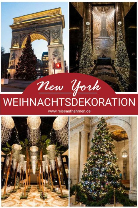 Weihnachten in New York Pinterest Pin