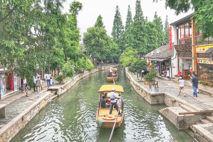 Shanghai Sehenswürdigkeiten Tipps Wasserdorf Zhujiajiao