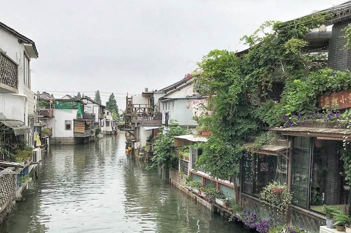 Shanghai Sehenswürdigkeiten Tipps Wasserdorf Zhujiajiao