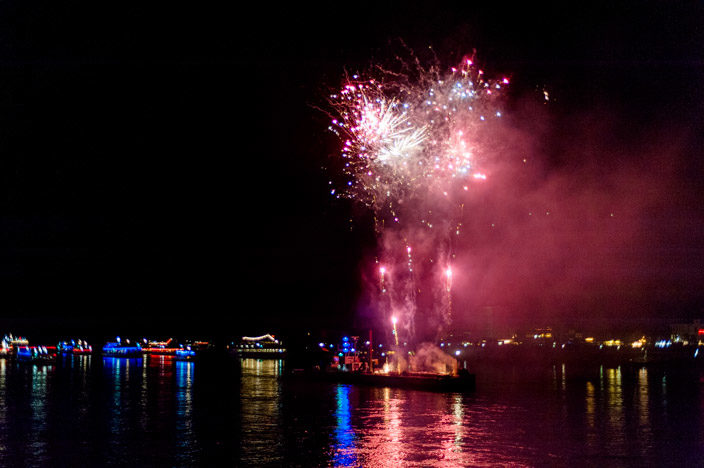 Vuurwerk "Rijn in vlammen St. Goar / St. Goarshausen"