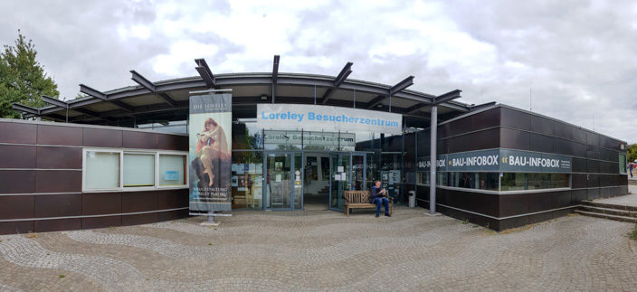 Besucherzentrum Loreley auf dem Loreley-Felsen