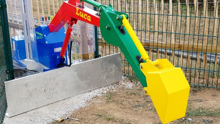 Spielplatz am Loreley-Bob auf dem Loreley-Felsen