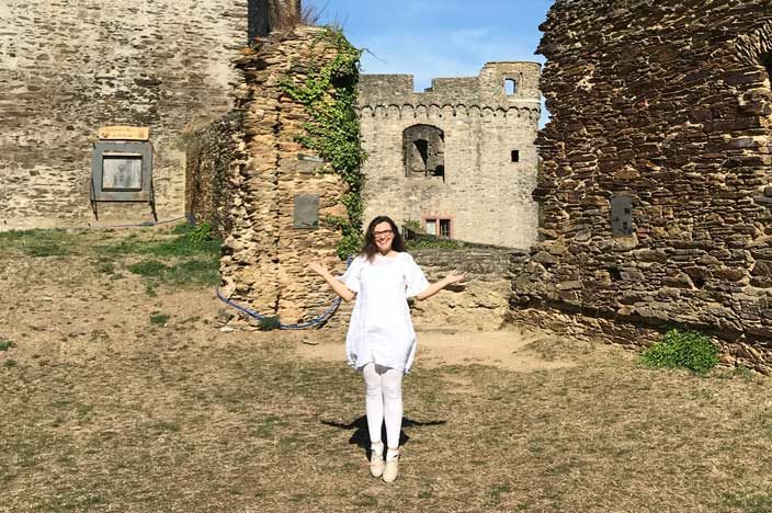 Sankt Goar Besuch der Burg Rheinfels