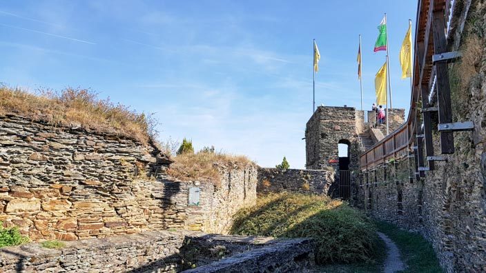 Sankt Goar Bezoek kasteel Rheinfels