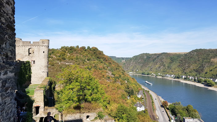 Sankt Goar Bezoek kasteel Rheinfels