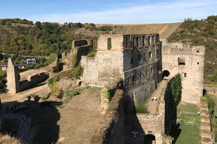 Sankt Goar Bezoek kasteel Rheinfels