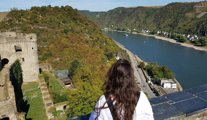 Sankt Goar Besuch der Burg Rheinfels