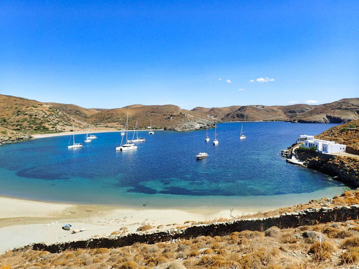 Kolona Bucht vor Kythnos